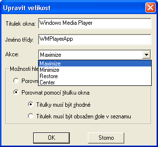 Autosizer - upravit velikost