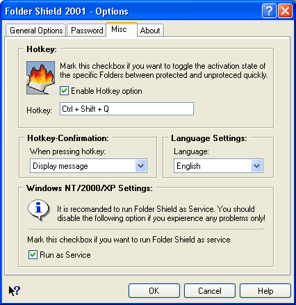 Folder Shield 2001