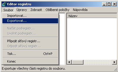 Poznejte registr Windows