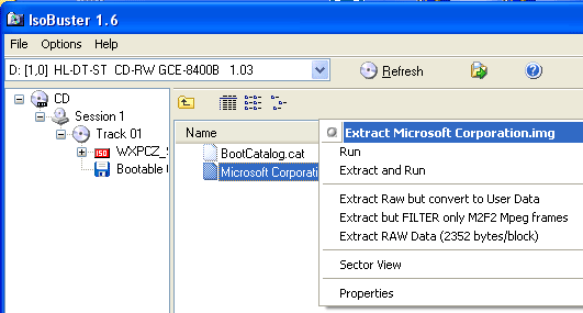 CD Windows XP v. SP2