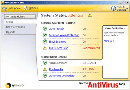 Antivirov aplikace
