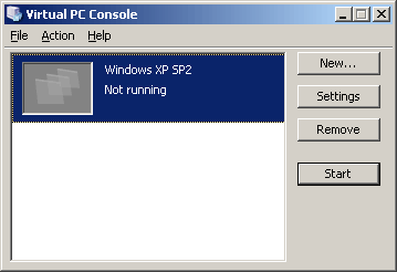 Microsoft Virtual PC 2004 SP1