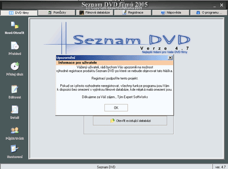 Seznam DVD