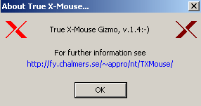 True X-Mouse Gizmo 