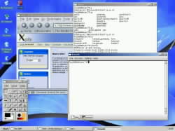 Linux desktop v designu Windows XP