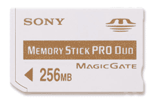 Pamov karta Memory Stick Pro Duo