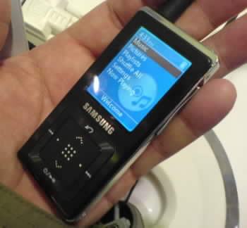 MP3/WMA p�ehr�va� Samsung YP Z5 
