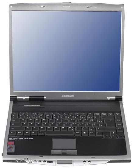 Notebooky.cz - Gericom Blockbuster - Pentium 4 2,8 GHz (duel)
