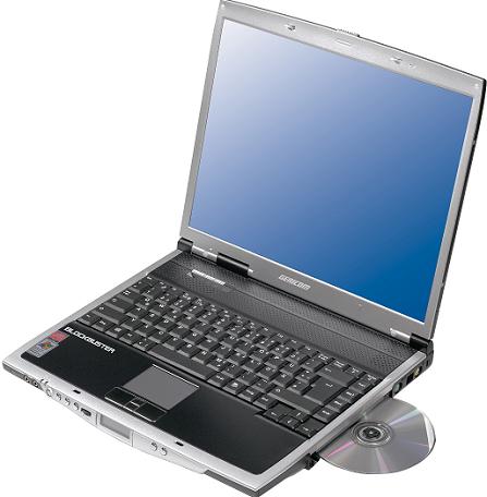 Notebooky.cz - Gericom Blockbuster - Pentium 4 2,8 GHz (duel)