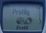 Nokia 3310 - displej profily