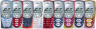 Nokia 8310 Pehled kryt