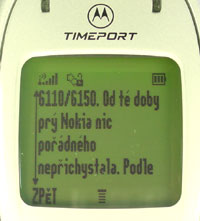 Motorola T280 WAP