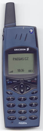 Ericsson R320 - nov perla pro manaery