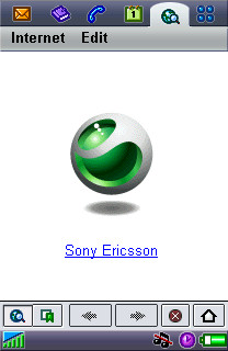 Sony Ericsson P900 - displej