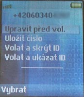 Sony Ericsson T630 - displej