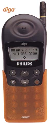 Philips Diga se vemi znaky na displeji