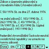 Stavebn zkon k 1.9.1998