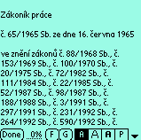 Zkonk prce