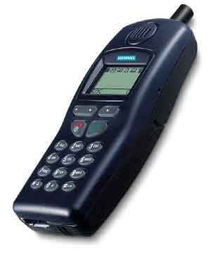 Takhle vypad Siemens C25D - trochu jako Nokia 5110, nemyslte?