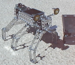 Robot se solrnmi lnky