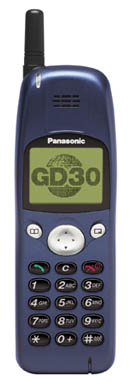 Panasonic GD30 z elnho pohledu