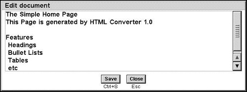 text v ascii formatu