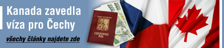Kanada zavedla víza pro občany ČR - všchny články