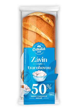Závin s náplní tvarohovou