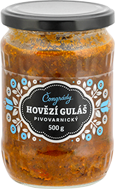 Hovězí guláš Pivovarnický