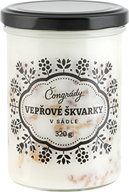 Vepřové škvarky v sádle