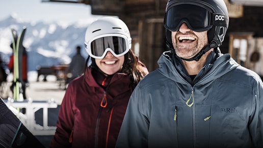 Ranní lyžování za rozbřesku