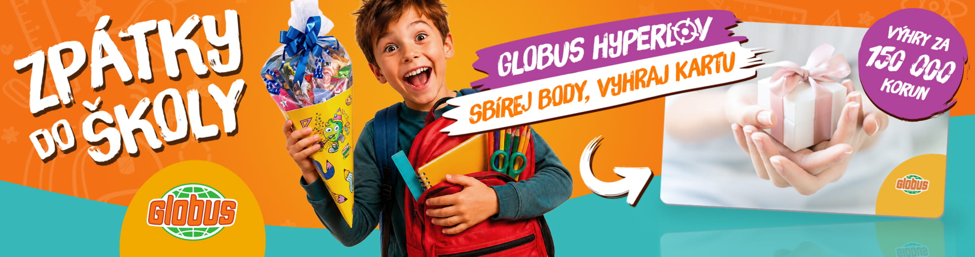 Ulov kornout, z�skej kartu - Globus HyperLov