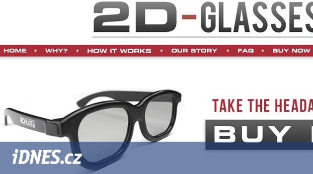Na bolest hlavy při 3D filmu v kině fungují 2D brýle - iDNES.cz