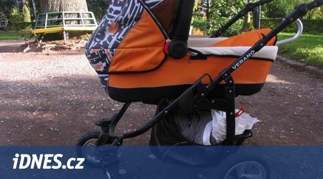 Bezdomovec si vzal u popelnic kočárek. Až pozdě zjistil, že je v něm dítě -  iDNES.cz