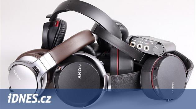 S vibrátorem, zesilovačem, NFC a Bluetooth. Test nových sluchátek Sony -  iDNES.cz
