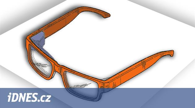Google si patentoval neviditelné brýle Google Glass. Ukrývají projektor -  iDNES.cz