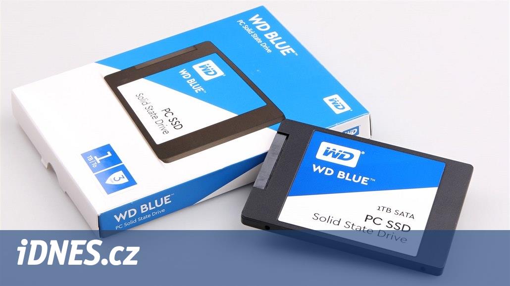 Životnosti SSD disků se bát nemusíte, tvrdí WD. „Blue“ má vydržet 56 let -  iDNES.cz