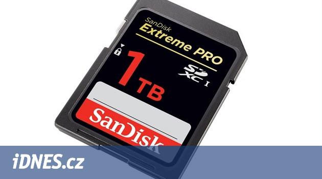 SanDisk ukázal první kartu s kapacitou tisíc gigabajtů - iDNES.cz