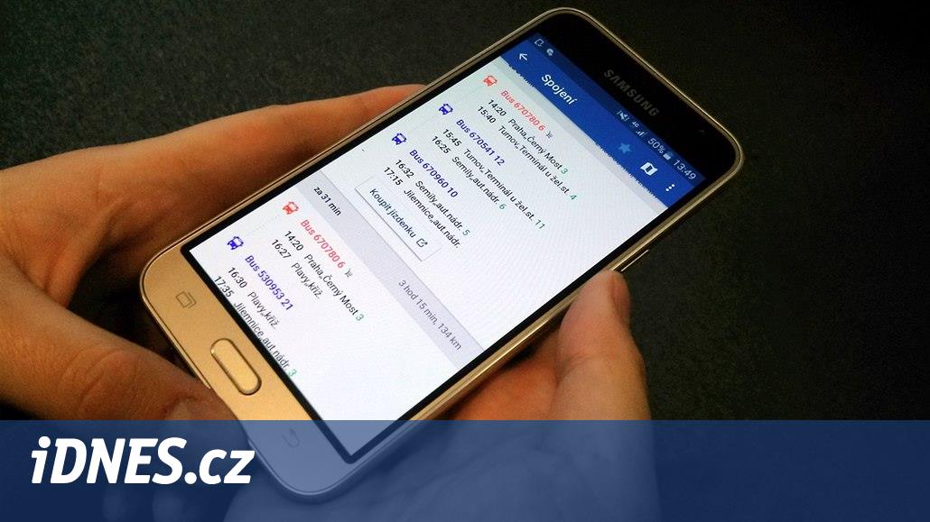 Vylepšená aplikace Jízdní řády IDOS zrychlila hledání a umí koupit jízdenku  - iDNES.cz