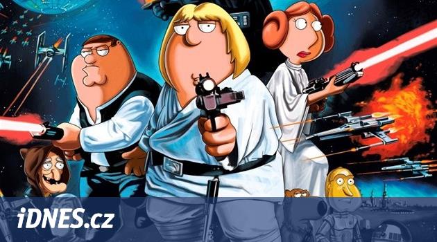 Den Star Wars oslaví i Griffinovi. Převzali role vesmírných hrdinů - iDNES.cz