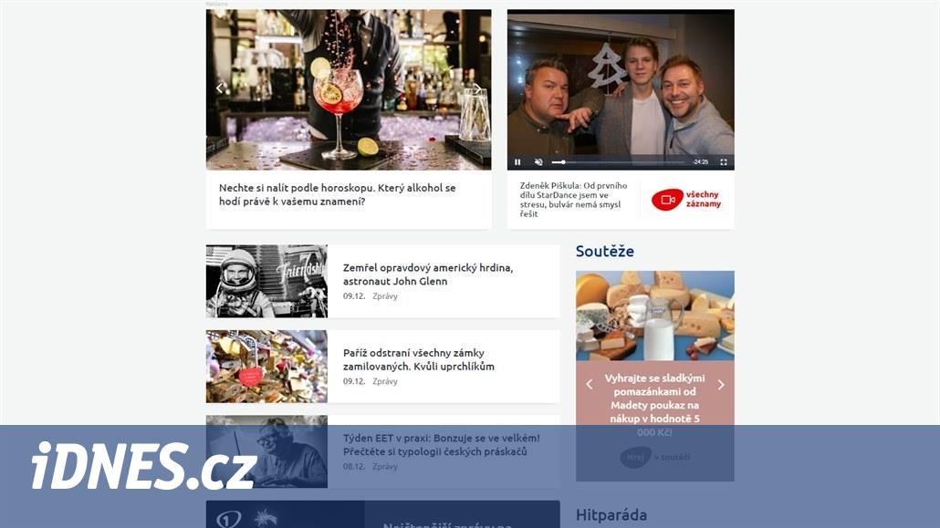 Rádio Frekvence 1 redesignovalo web iDNES.cz