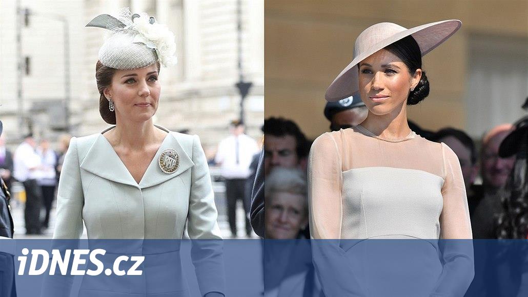 Účty za šaty vévodkyň Kate a Meghan šplhají do milionů. Kdo je platí? -  iDNES.cz