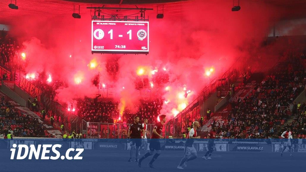 FotoReport: SK Slavia Praha - AC Sparta Praha