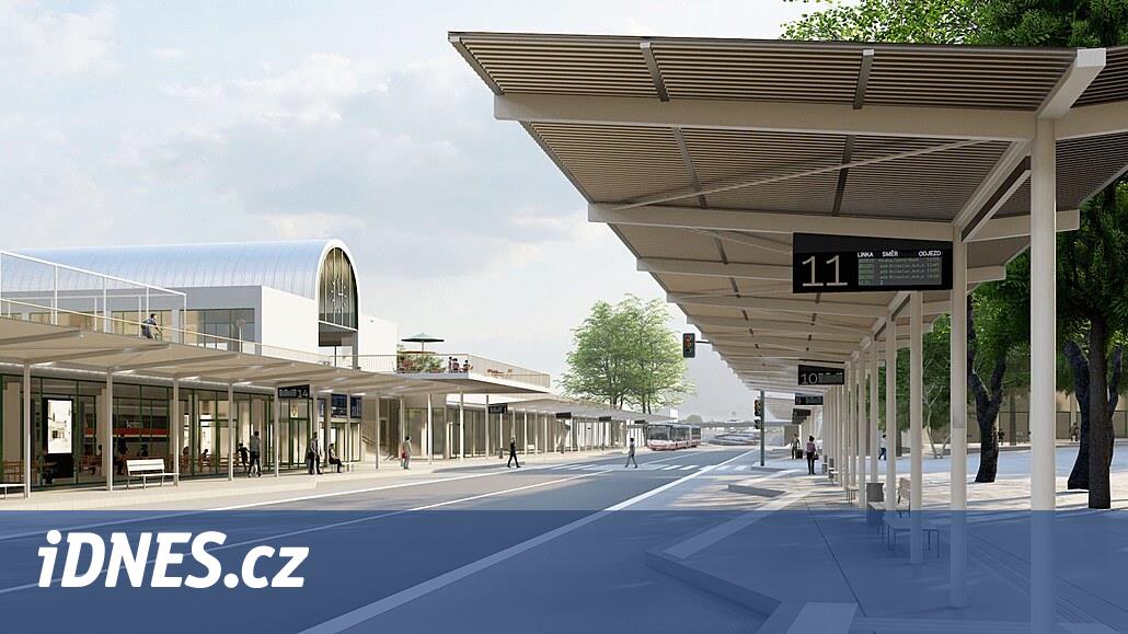 Architekti ukázali návrh terminálu Černý Most, zastávky už nebudou pod zemí  - iDNES.cz