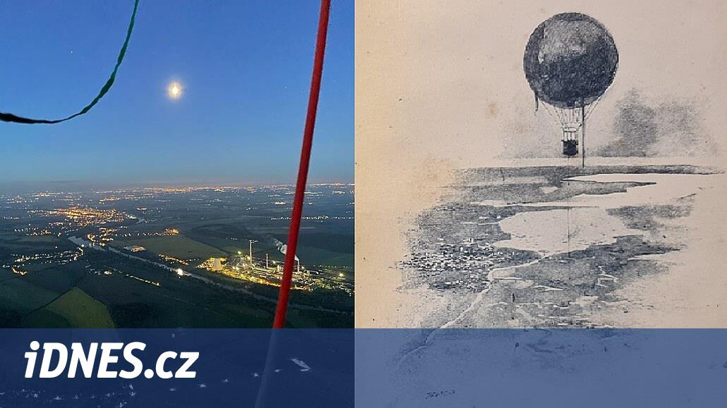 Po stopách slavného letu z Prahy až k Baltskému moři v balónu v roce 1891 -  iDNES.cz