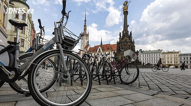 Olomouc ortak bisiklet desteğiyle ilgileniyor, belediye parası olmadan hizmet sona erecek