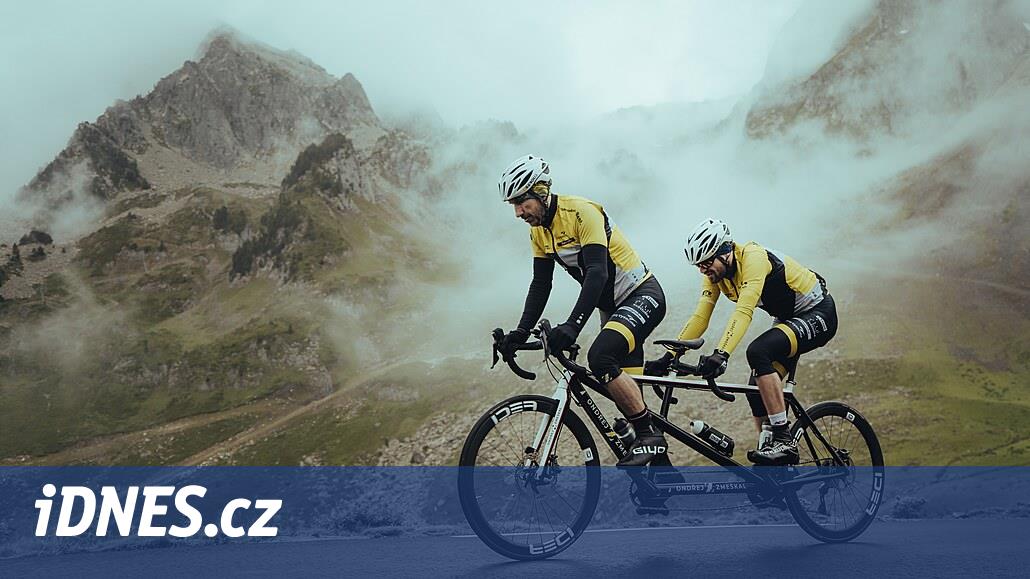 Il ne pouvait faire la différence qu’entre la lumière et l’obscurité, mais il a parcouru tout le parcours du Tour de France