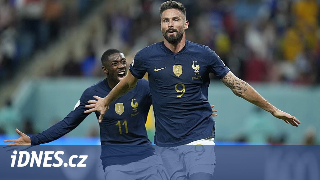 MS 2022 - Fotbal | Francie - Austrálie 4:1, favorit otočil v prvním  poločase, Giroud přispěl dvakrát - iDNES.cz