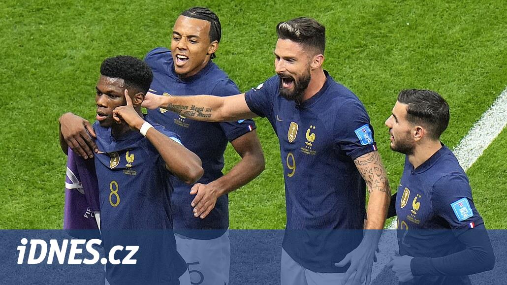 MS 2022 - Fotbal | Anglie - Francie 1:2, obhájce poslal dál Giroud, Kane v  závěru nedal penaltu - iDNES.cz
