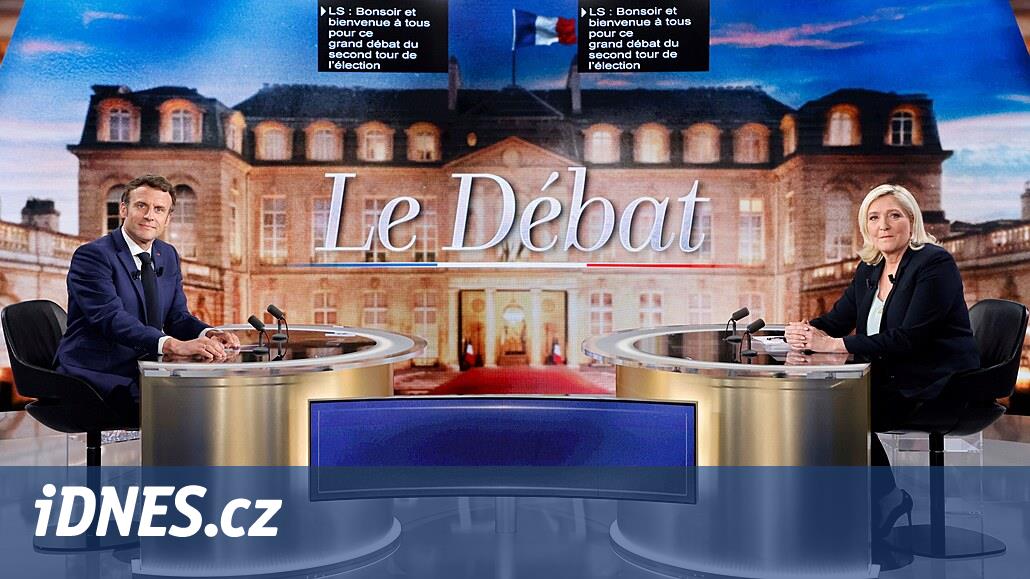 Dans le duel, Macron a utilisé le thème de la guerre, Le Pen a inculqué la dépendance à Poutine